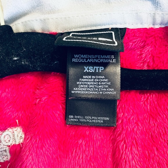 EUC North Face Osito Zip Up Jacket / XS / Bright Pink - Picture 4 of 11